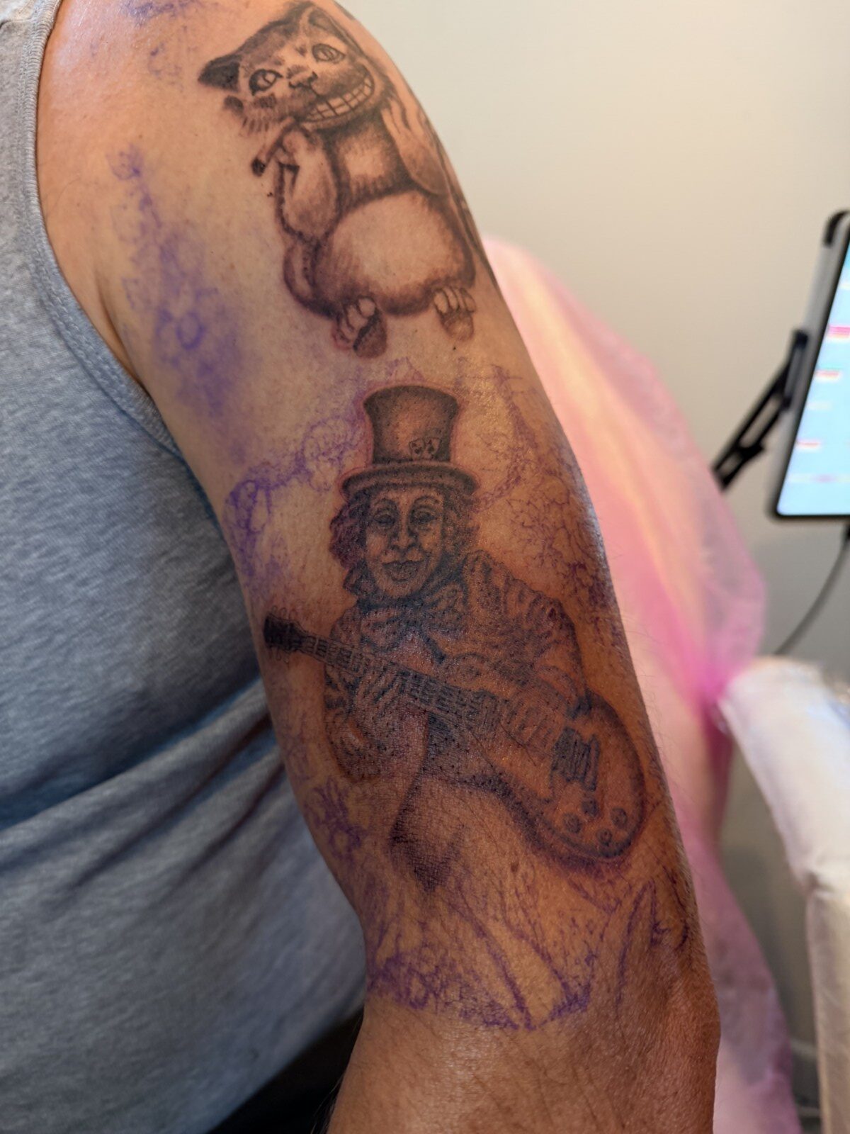 Alice in Wonderland Sleeve - IN PROGRESS