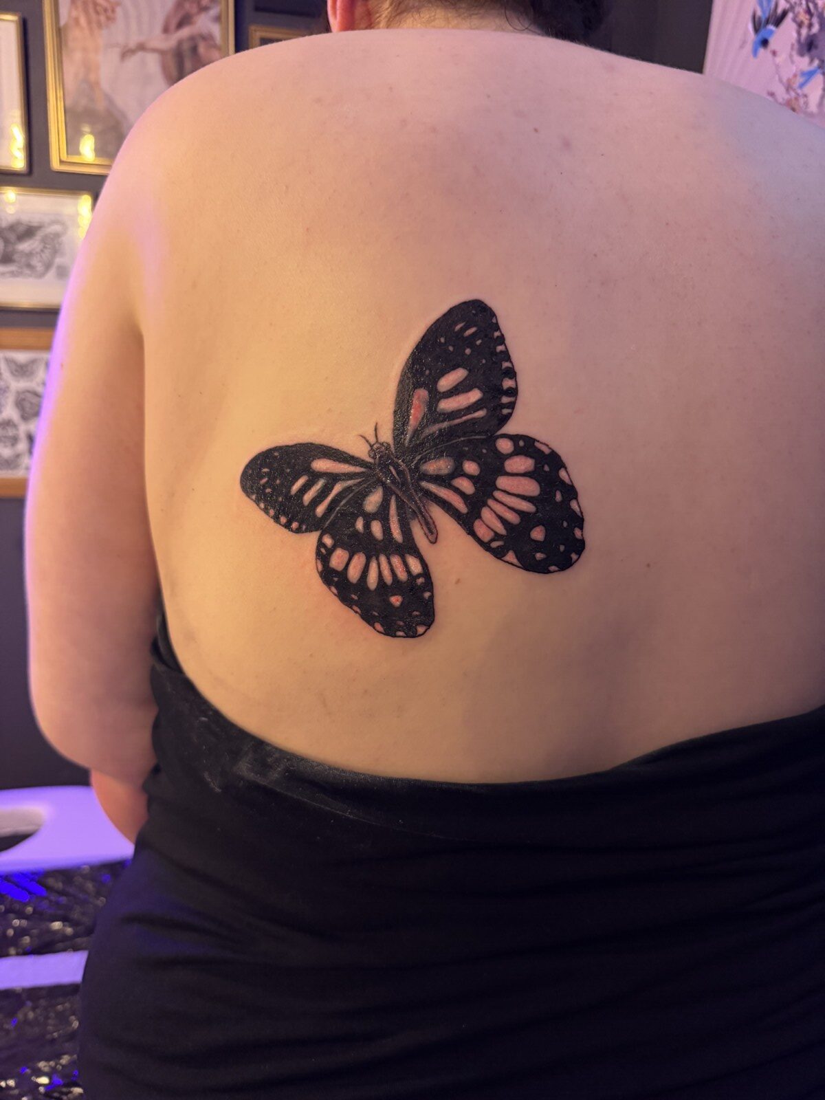 Black Butterfly Cover Up