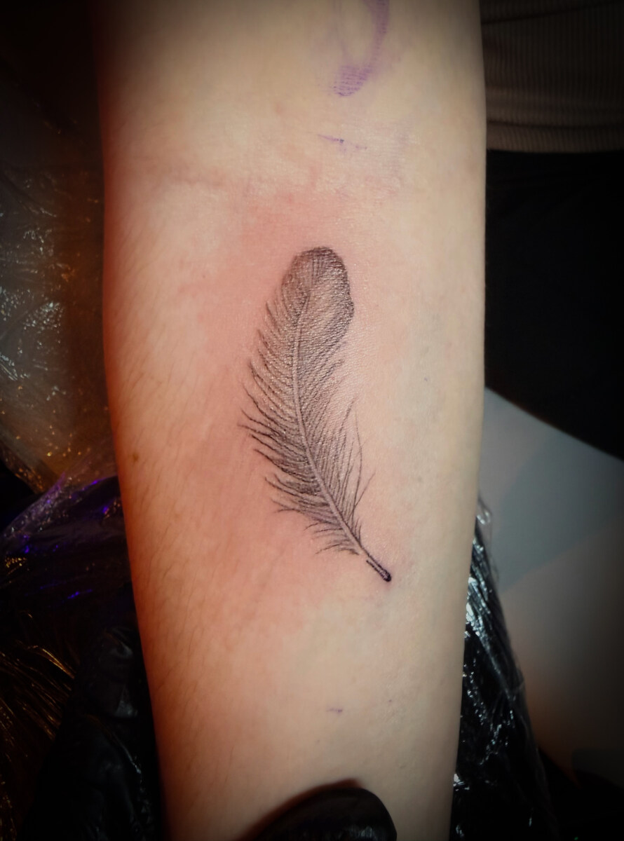 Fine-line Feather