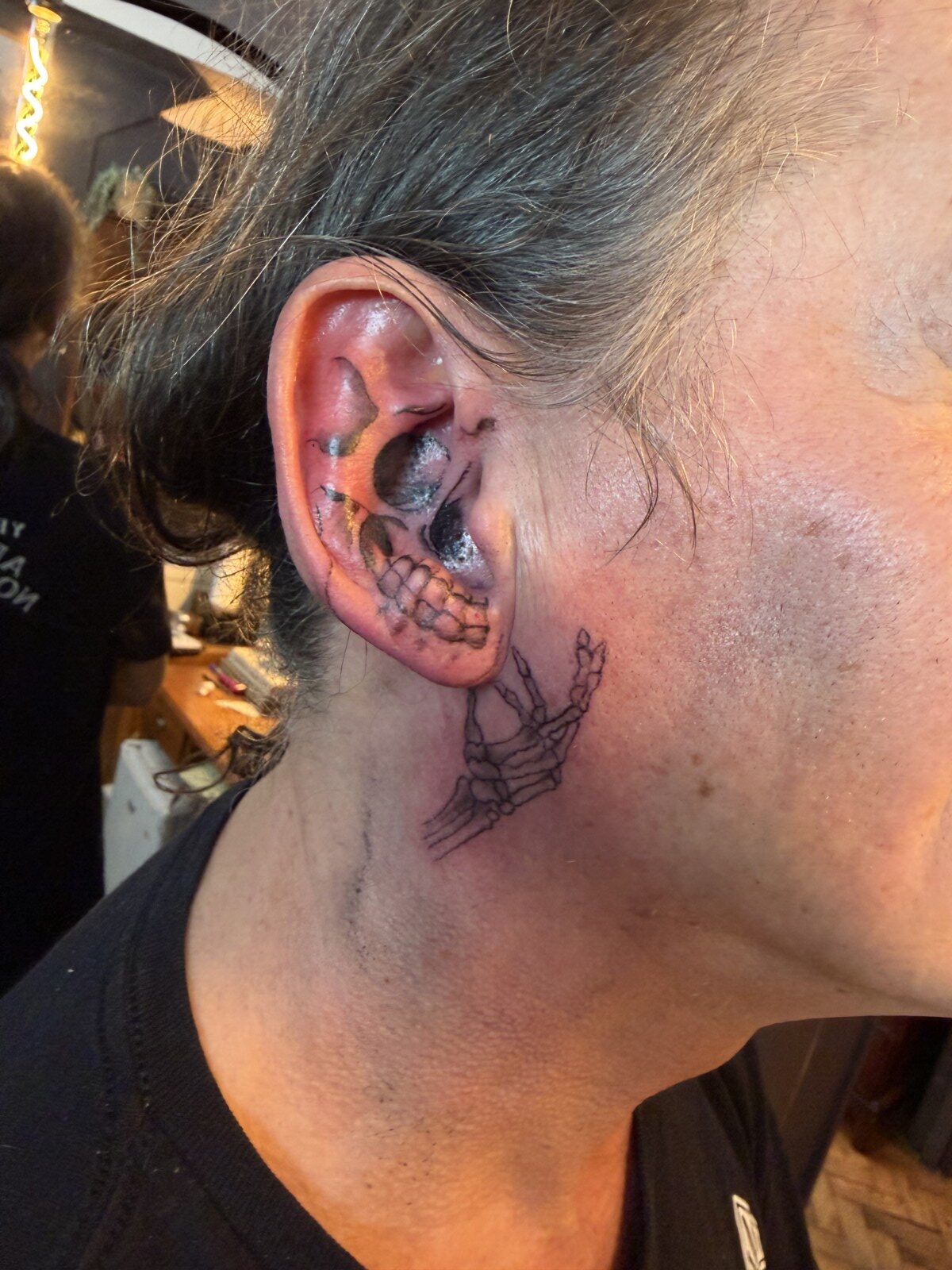 Skull in Ear