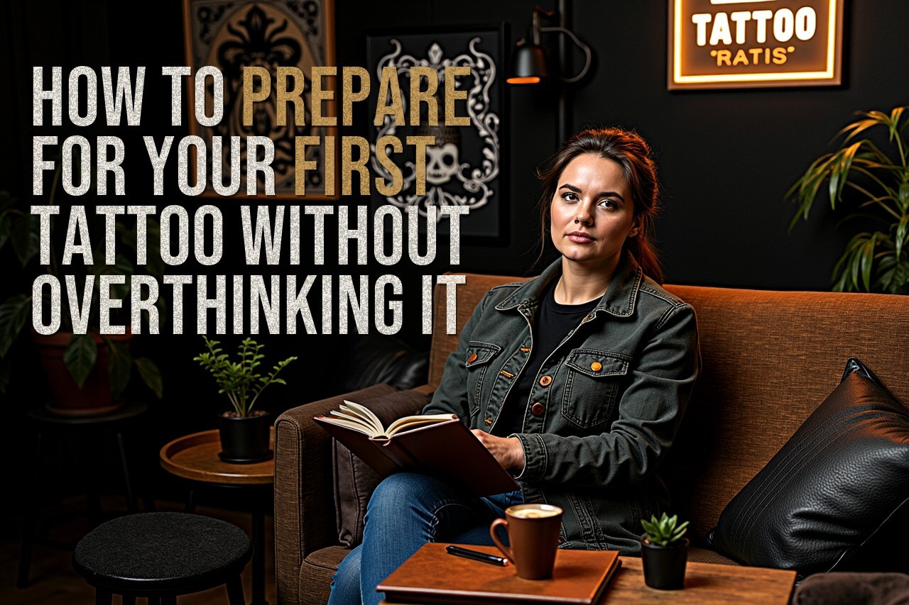 how to prepare for your first tattoo without overthinking it corrected